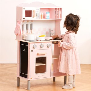 Kitchenette - modern - electric cooking - pink